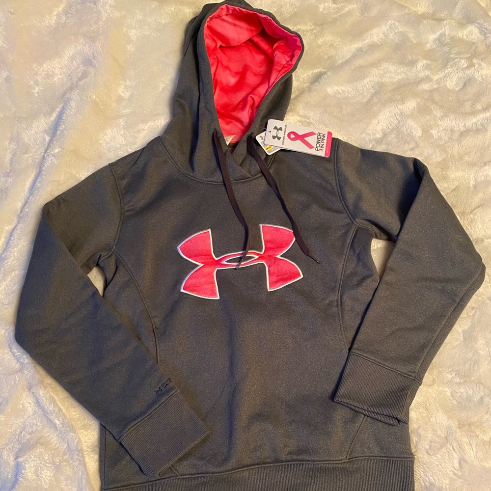 Under Armour Power in Pink Hoodie